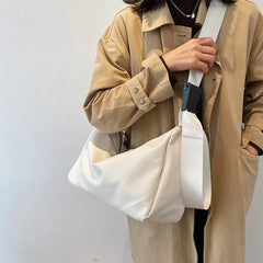 Versatile Women's Messenger Bag, Large-Capacity Casual Tote