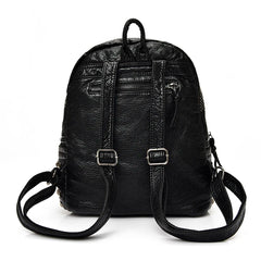 2019 PU Leather Rivet Backpacks Satchel Shoulder Bags