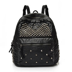 2019 PU Leather Rivet Backpacks Satchel Shoulder Bags