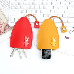 Cartoon Personality Women Mini Key Bag with Key Ring