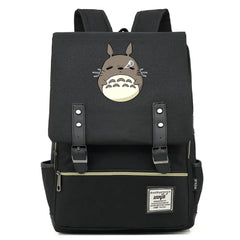 Totoro Buckle Children School bag Teenagers Student Schoolbags Women Bagpack