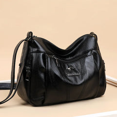 Stylish Crossbody Bag for Women Retro Soft PU Bag