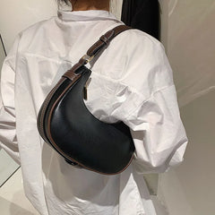 Fashionable Hobo Purse Soft Leather Shoulder Bag Women Underarm Bags