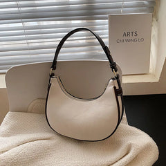 Fashionable Hobo Purse Soft Leather Shoulder Bag Women Underarm Bags