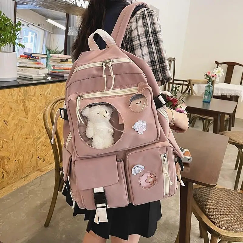 Fashionable Large-Capacity Waterproof Women's Backpack