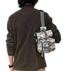 Men's Tactical Waterproof Waist Bag for Mountaineering