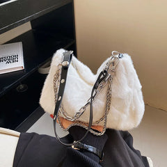 Stylish Crossbody Shoulder Bag for Women, Big Pockets, Zipper Closure