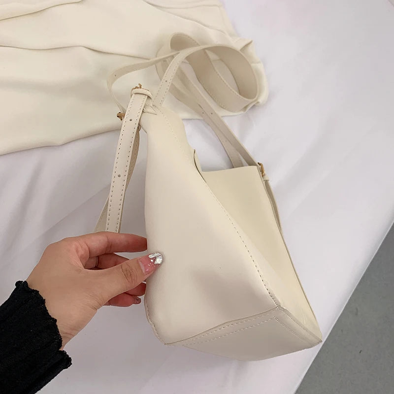 Fashionable PU Leather Crossbody Shoulder Bag for Women