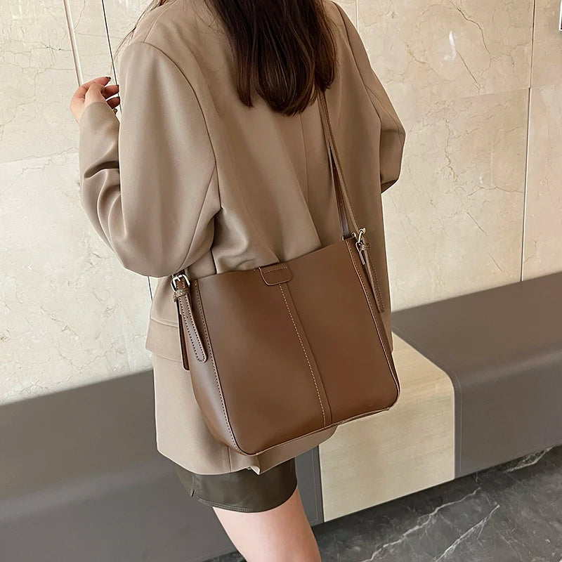 Fashionable PU Leather Crossbody Shoulder Bag for Women