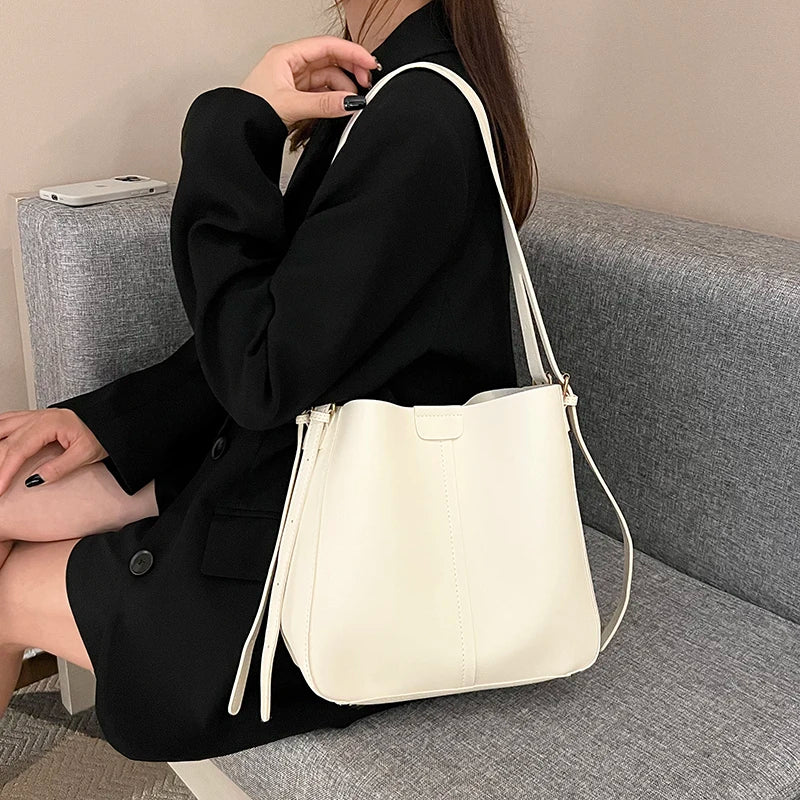 Fashionable PU Leather Crossbody Shoulder Bag for Women