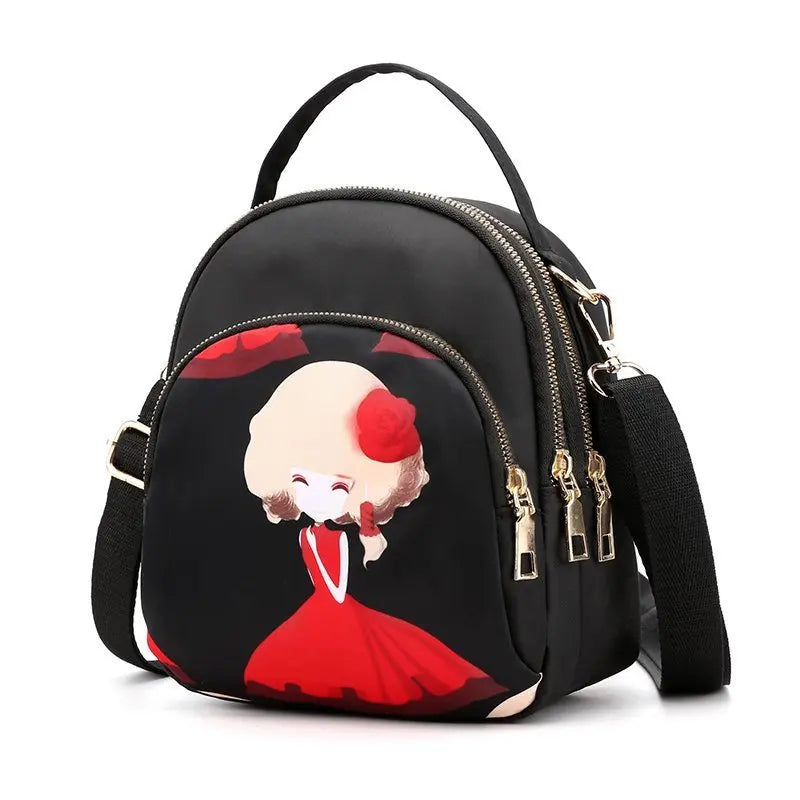 National Style Women's Bag Backpack Messenger Ethnic Travel Bag