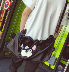 Embroidered Duffel Bag for Outdoor Sports - Men and Women