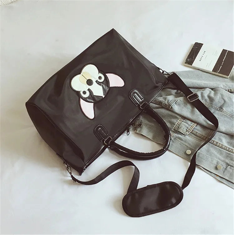 Embroidered Duffel Bag for Outdoor Sports - Men and Women