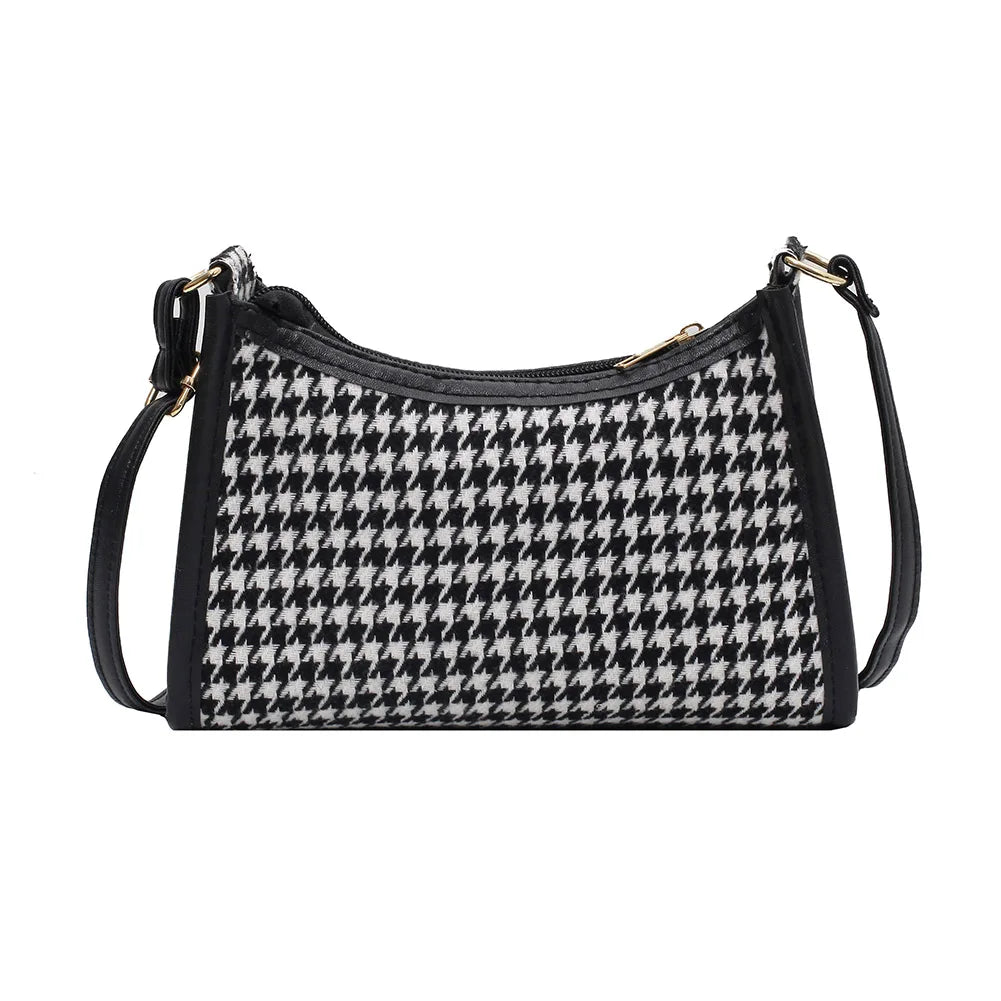 Canvas Vintage Shoulder Chest Bag Women Handbags Totes Casual H