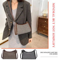 Canvas Vintage Shoulder Chest Bag Women Handbags Totes Casual H