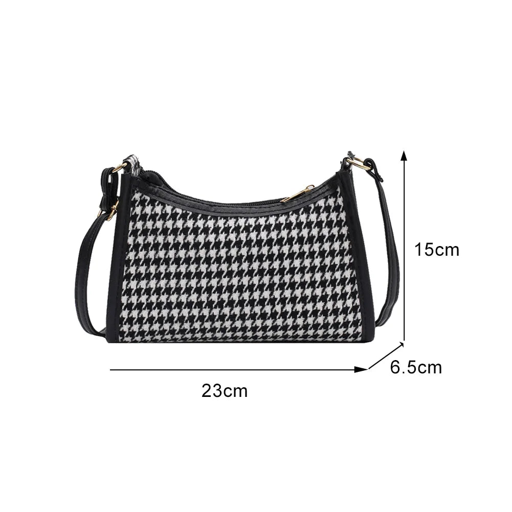 Canvas Vintage Shoulder Chest Bag Women Handbags Totes Casual H