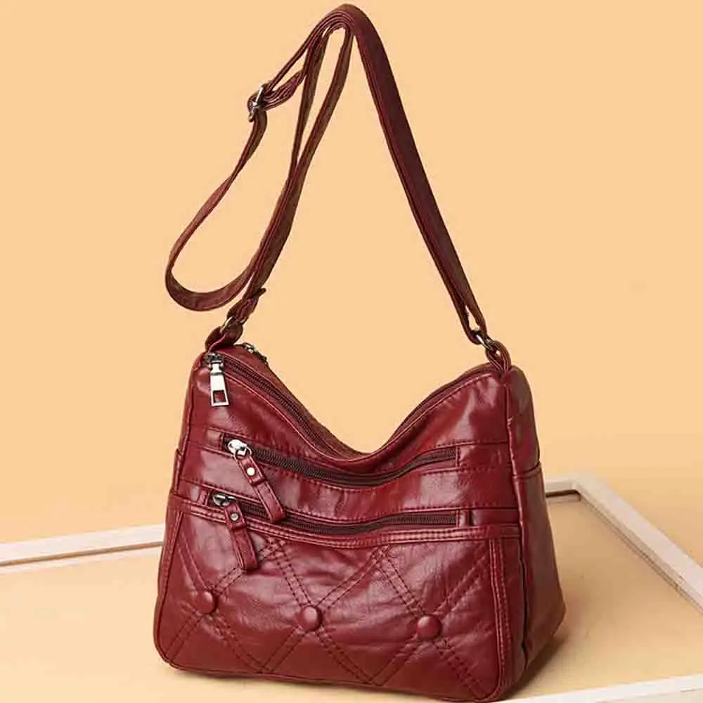 Fashion Women Shoulder Messenger Bags High Leather Clutch