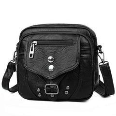 Stylish Women's Backpack Satchel Solid Single Shoulder Bag