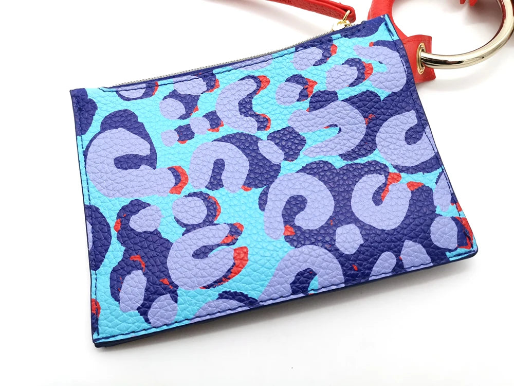 Women's 3-in-1 Handbag with Metal Ring Wallet