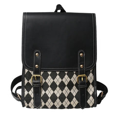 Fast Drop Girl Backpack Bag Retro Versatile Large Capacity Student School Bag