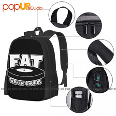 Fat Wreck Chords Backpack Large Capacity Eco Friendly Bags