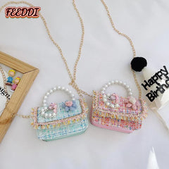 Feeddi Children's Crossbody Bag Stylish Princess Bag Girl Shoulder Bag