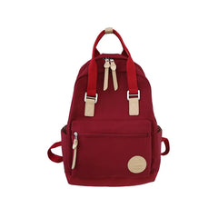 Canvas Casual Backpack Student School Bag for Teenage Girls Boys