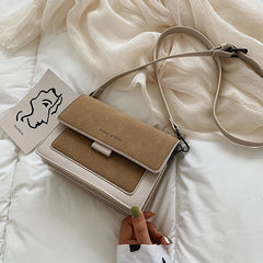 Women's Leather Messenger Shoulder Bag