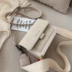 Women's Leather Messenger Shoulder Bag