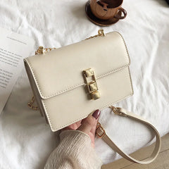 Women's Shoulder Bag Chain Solid Evening Bag Tote