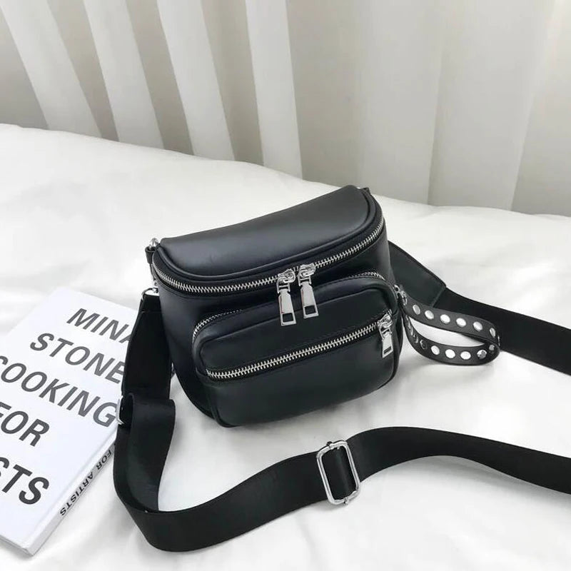 Women's Belt Waist Bag Shoulder Wallets for Ladies