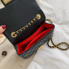 Women's PU Leather Crossbody Shoulder Bags Chain Mini Phone Bags