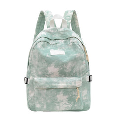 Female Canvas Backpack Casual Women Shoulder Bag Solid School Bag For Teenage