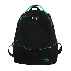 Female Canvas Backpack Casual School Backpack Notebook Harajuku Backpacks