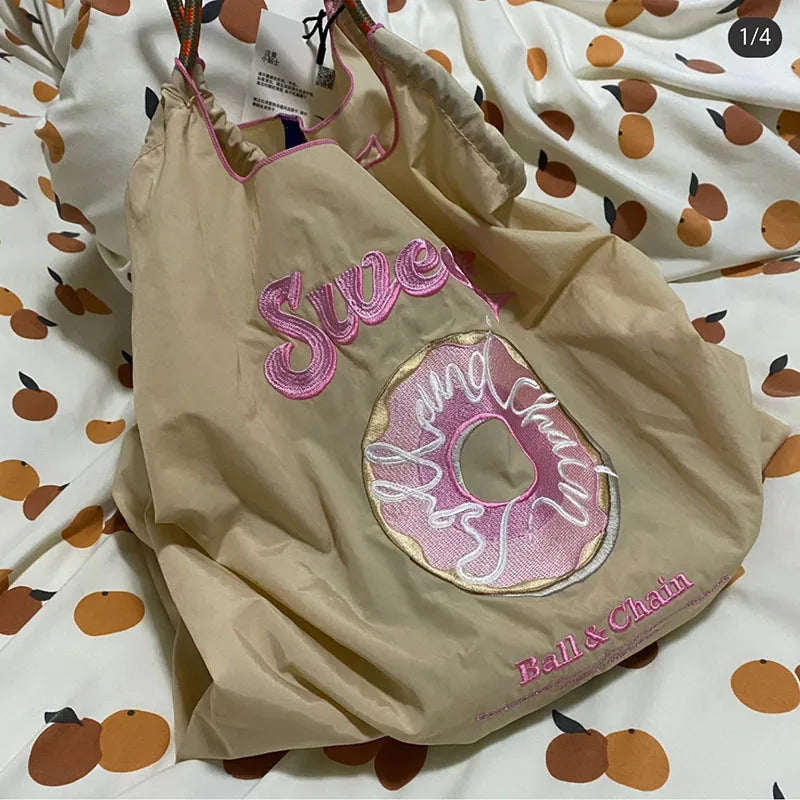 Women's Canvas Shoulder Bag Casual Shopper Tote Bags