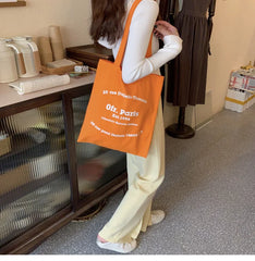 Women's Paris Printed Shoulder Bag Eco-Friendly Handbag
