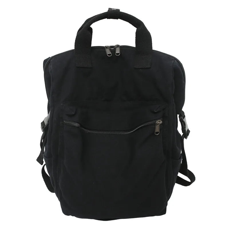 Female Canvas Vintage Backpack Women Laptop Bag Book Ladies Backpack Girl Travel