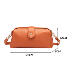 Vintage Style Leather Shoulder Bag Clutch Crossbody Travel Handbag