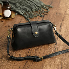 Vintage Style Leather Shoulder Bag Clutch Crossbody Travel Handbag
