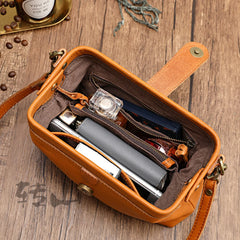 Vintage Style Leather Shoulder Bag Clutch Crossbody Travel Handbag