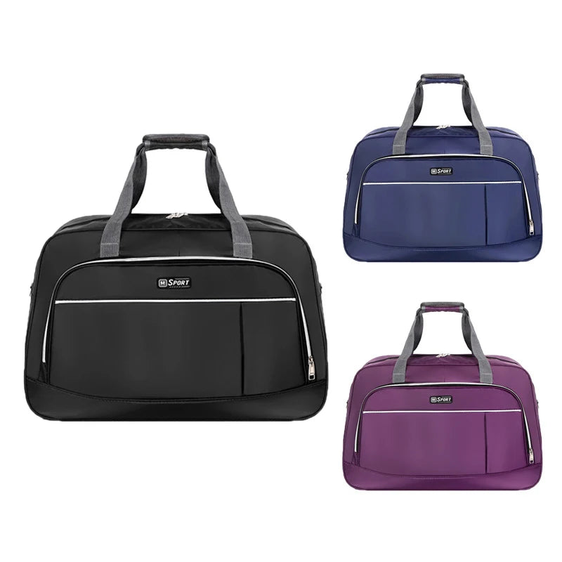 Women's Large Capacity Duffle Bag Shoulder Messenger Luggage