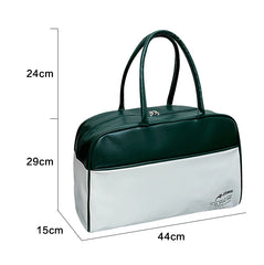 Women's PU Leather Travel Bag Vintage Luggage Casual Tote
