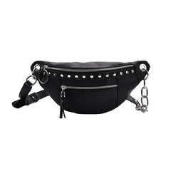 Female Waist Crossbody Purse Phone Bag Belt Bag Bag Travel Pouch Leather Chest