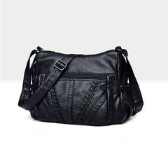 Soft PU Leather Shoulder Bag Hobo Messenger Feminina Women Bolsos Sac A Main