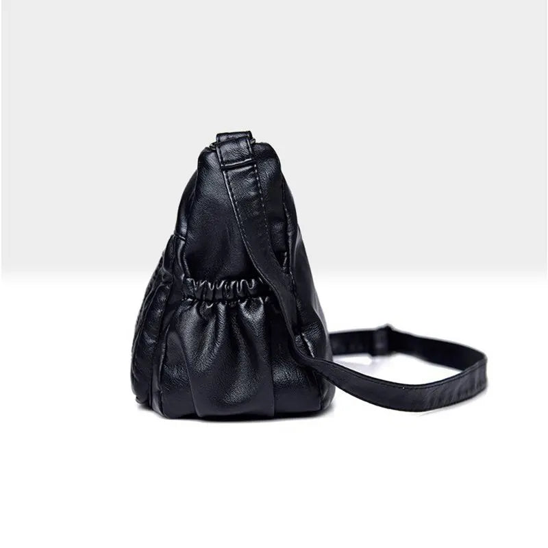 Soft PU Leather Shoulder Bag Hobo Messenger Feminina Women Bolsos Sac A Main