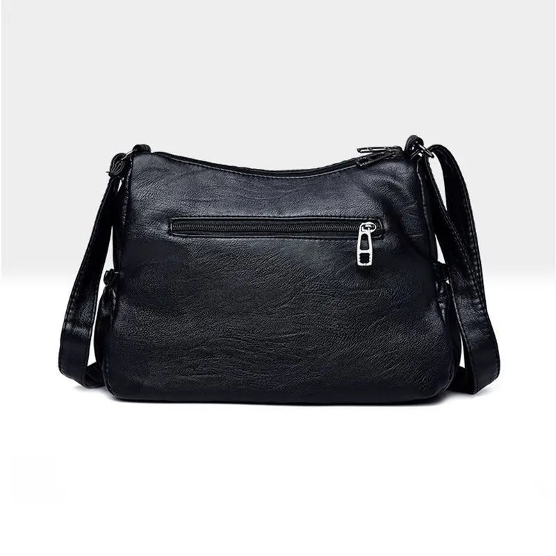 Soft PU Leather Shoulder Bag Hobo Messenger Feminina Women Bolsos Sac A Main