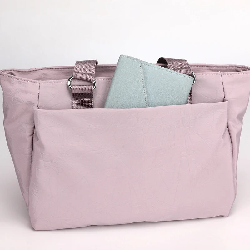 Women's Tote Shoulder Bag Nylon Messenger Crossbody Bag