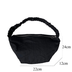 Women's Nylon Dumpling Bag Large Shoulder Handbag