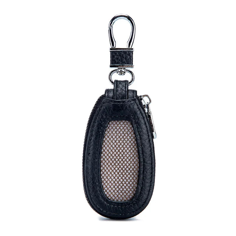 Leather Key Wallet Car Key Holders Housekeeper Multifunctional Keychain Purse Ba