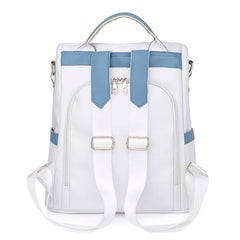 Women Leather Backpack Soft Touch Multi-Function Small Backpack